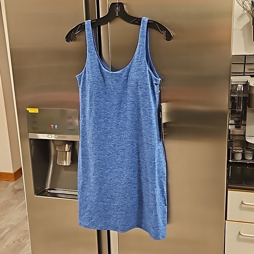 💕KYODAN💕 Day-To-Day Signature Dress ~ Cobalt Heather Blue Small S NWT
